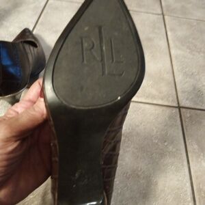 Lauren Ralph Lauren Brown Heels